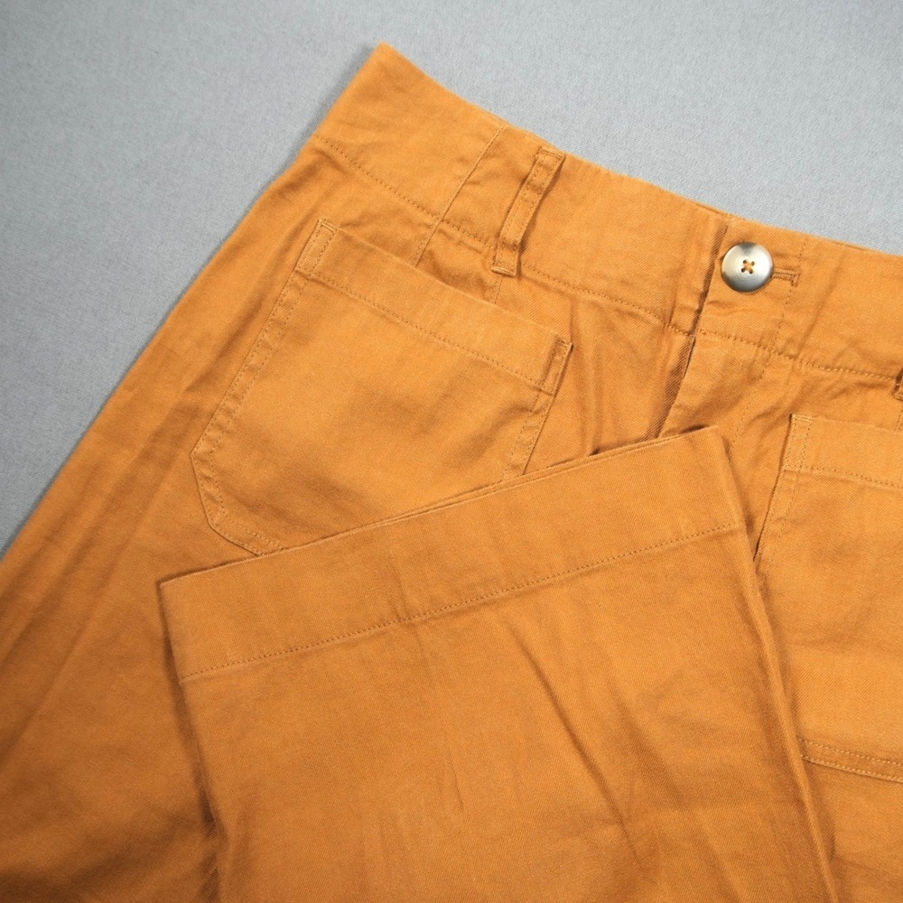 Maeve The Colette Wide Leg Linen Viscose Women Pants 31P Office Hobo Coastal